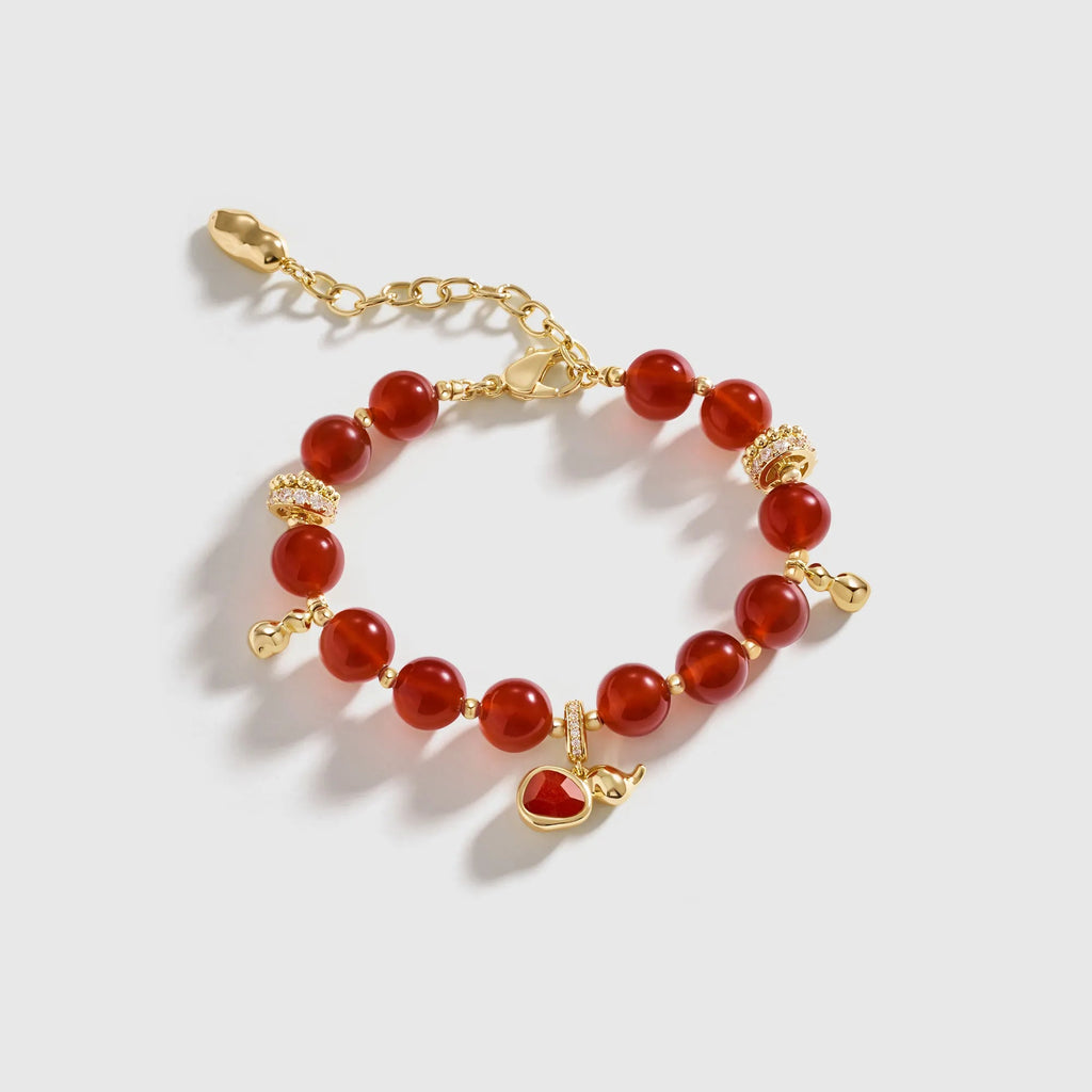 Wulu Red Agate Bracelet