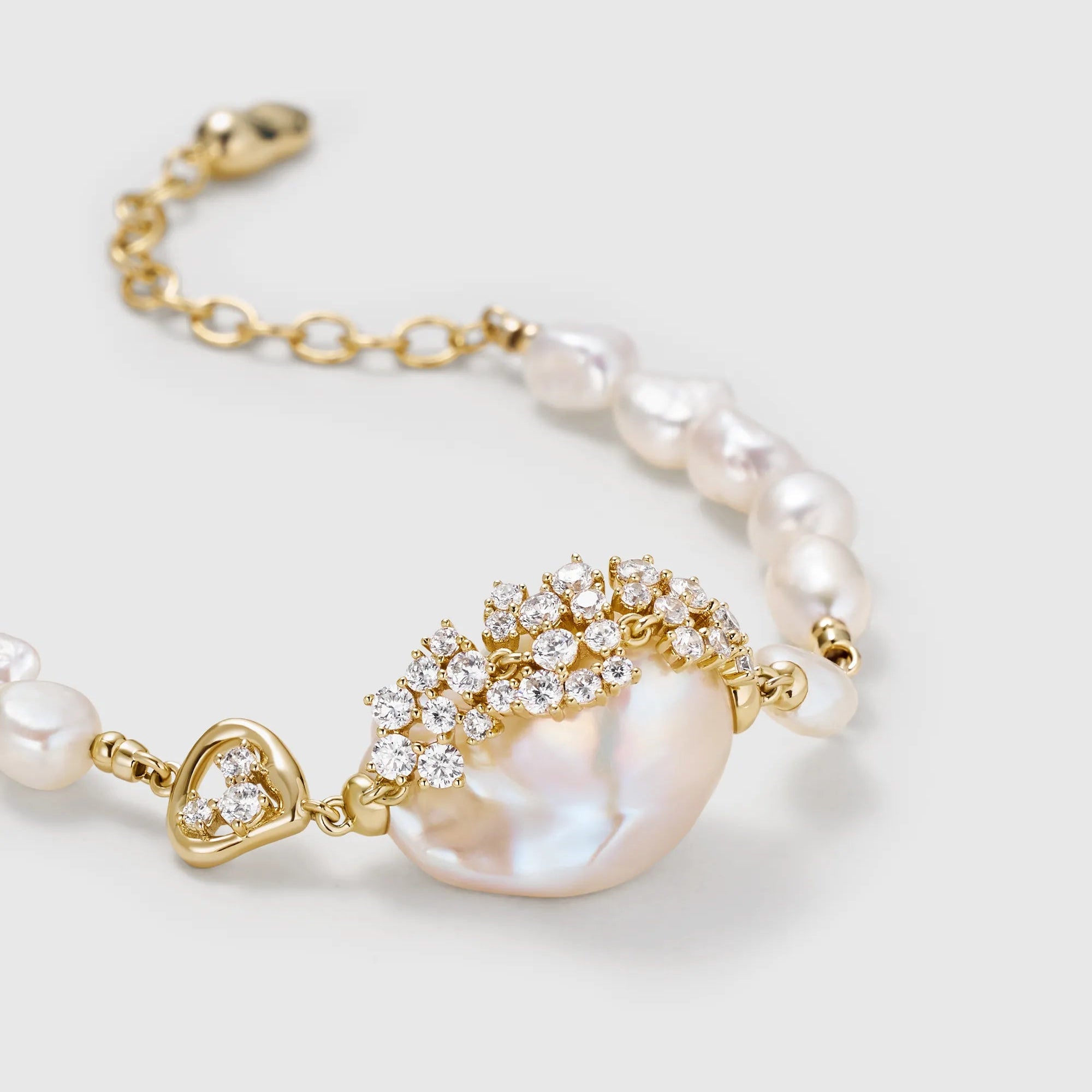 Drift Sand Baroque Pearl Bracelet