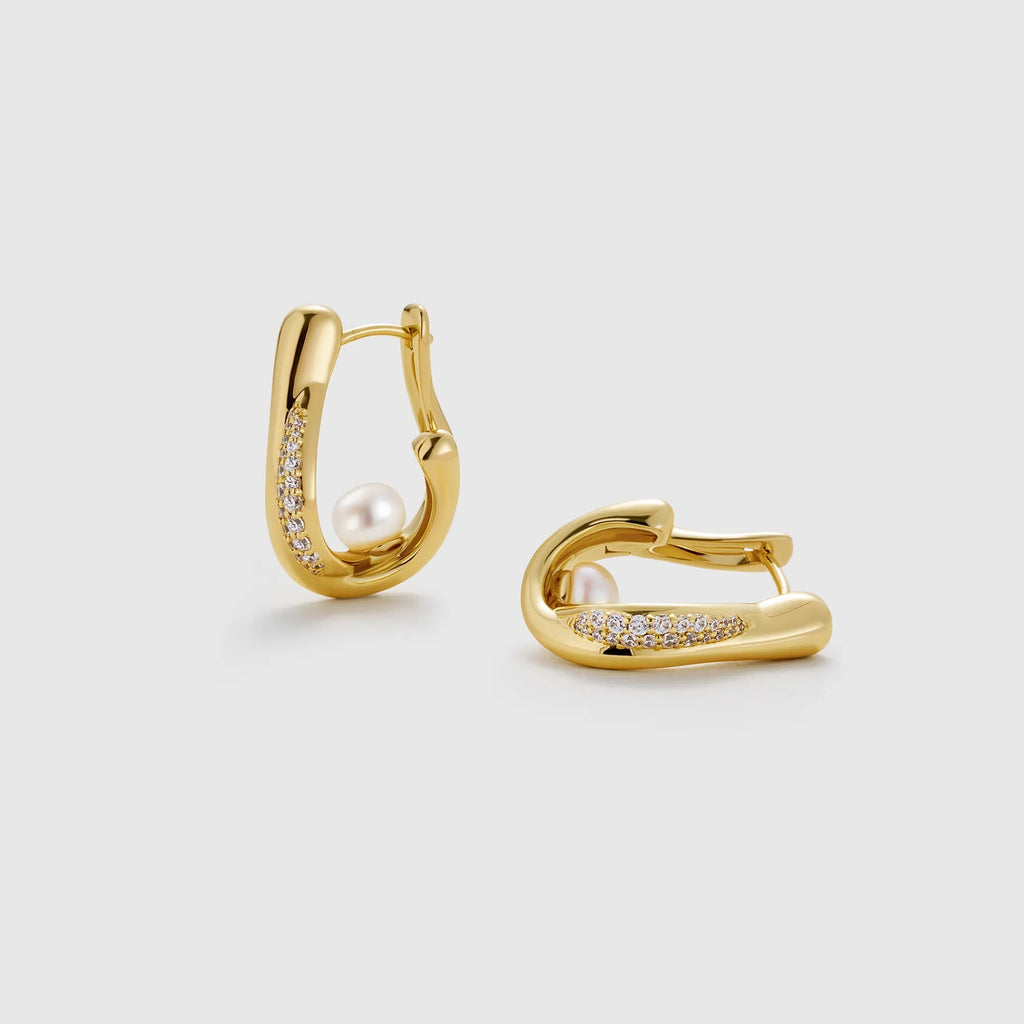 Drift Sand Pearl Earrings