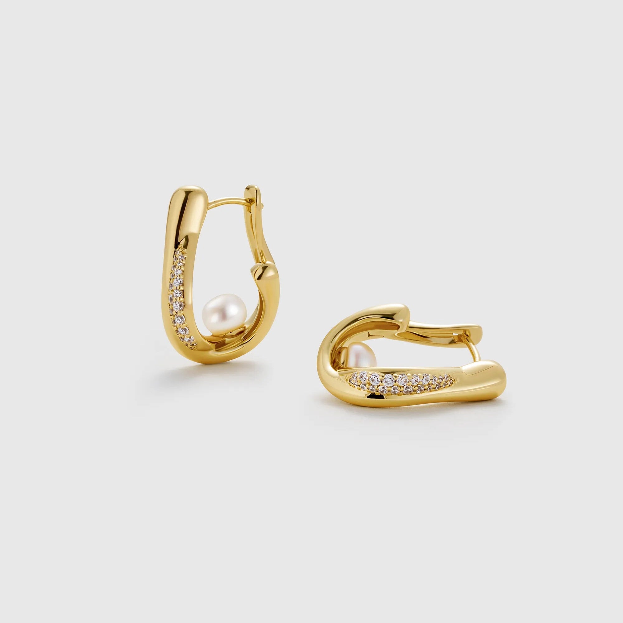 Drift Sand Pearl Earrings