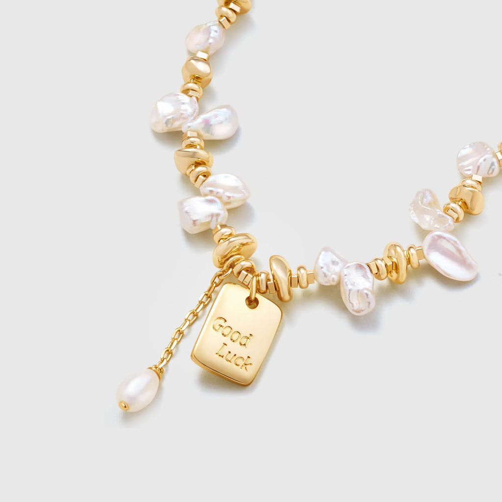 Good Luck Keshi Pearl Bracelet