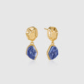 Raw Lapis Lazuli Earrings