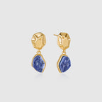 Raw Lapis Lazuli Earrings