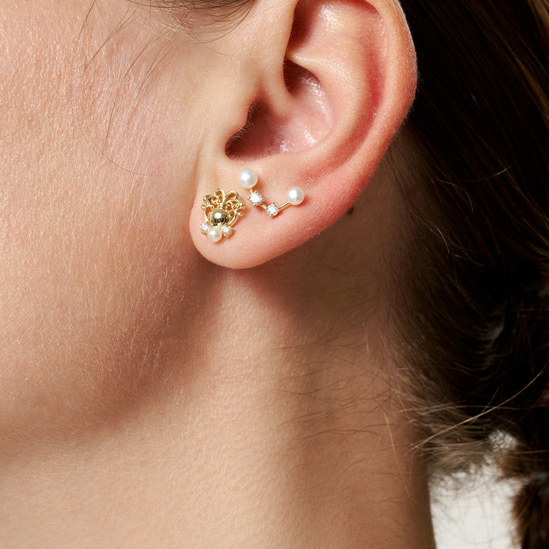 Zodiac Pearl Earrings