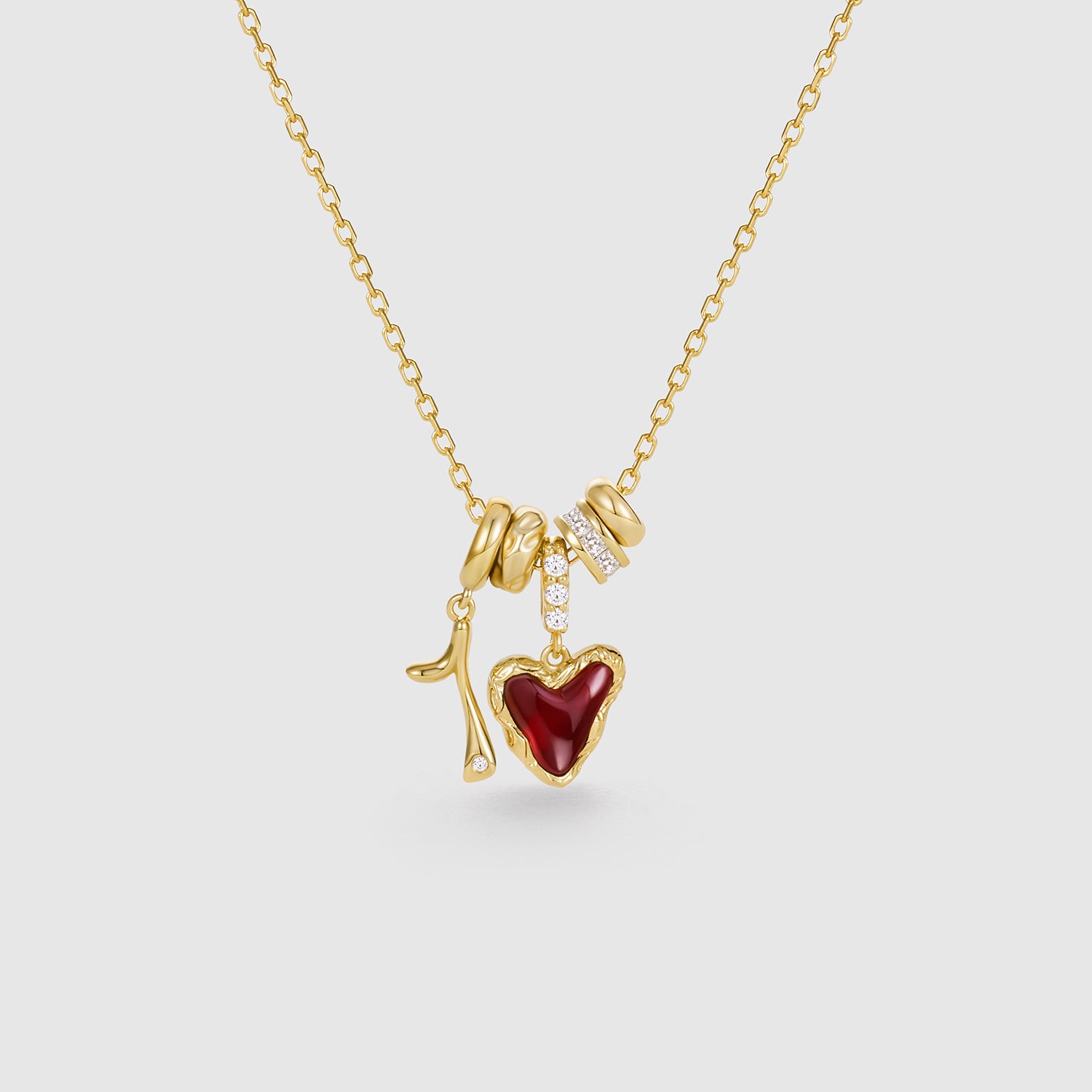 Birthstone Charm Necklace
