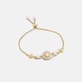 Celestial Star Pearl Adjustable Bracelet