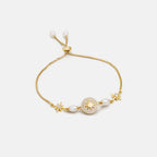 Celestial Star Pearl Adjustable Bracelet