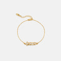 Celestial Star Paperclip Bracelet