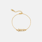 Celestial Star Paperclip Bracelet