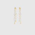 Radiant Coastal Strand Pearl Earrings