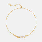 L’Essence Layered Pearl & Crystal Necklace