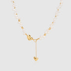 Lucky Heart Pearl Necklace