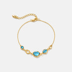Blue Topaz Multi-Stone Bracelet