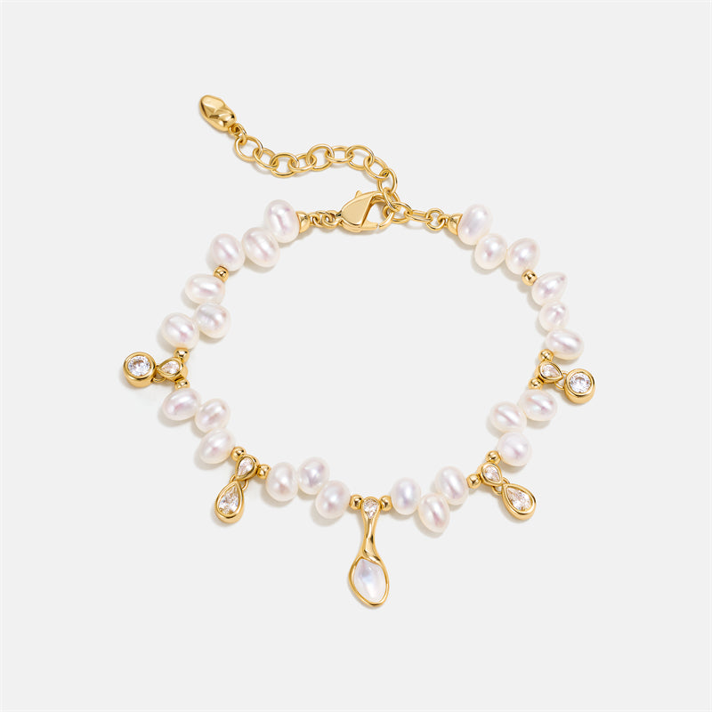 Champagne Moment Pearl Bracelet