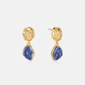 Raw Lapis Lazuli Earrings
