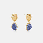 Raw Lapis Lazuli Earrings