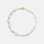 Sea Foam Baroque Pearl Necklace