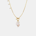 Breaking Dawn Baroque Pearl Necklace