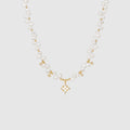 Radiant Star Pearl Necklace