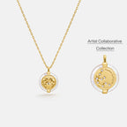 Stellar Zodiac Charm Mother of Pearl Necklace