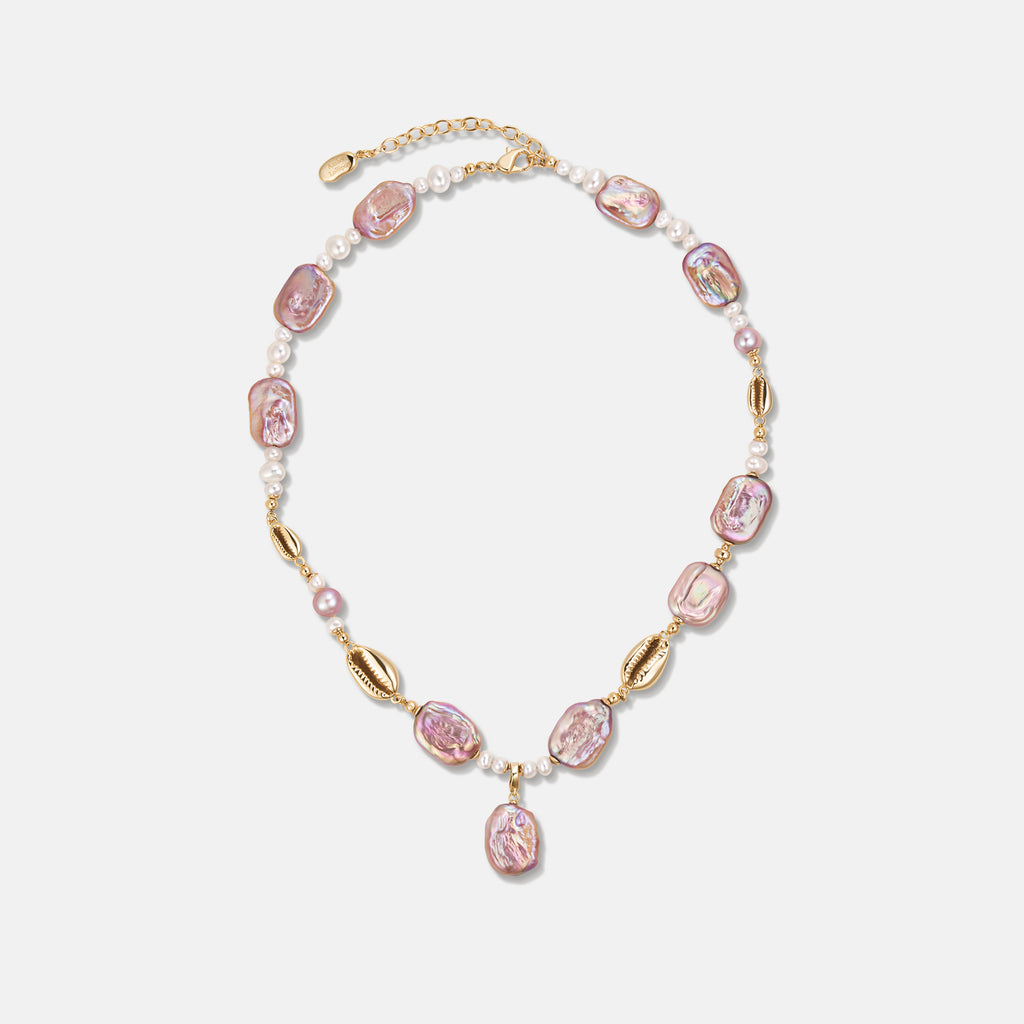 Sea Treasure Baroque Pearl Necklace