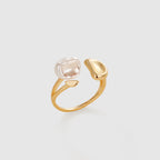 Floriography Keshi Pearl Ring