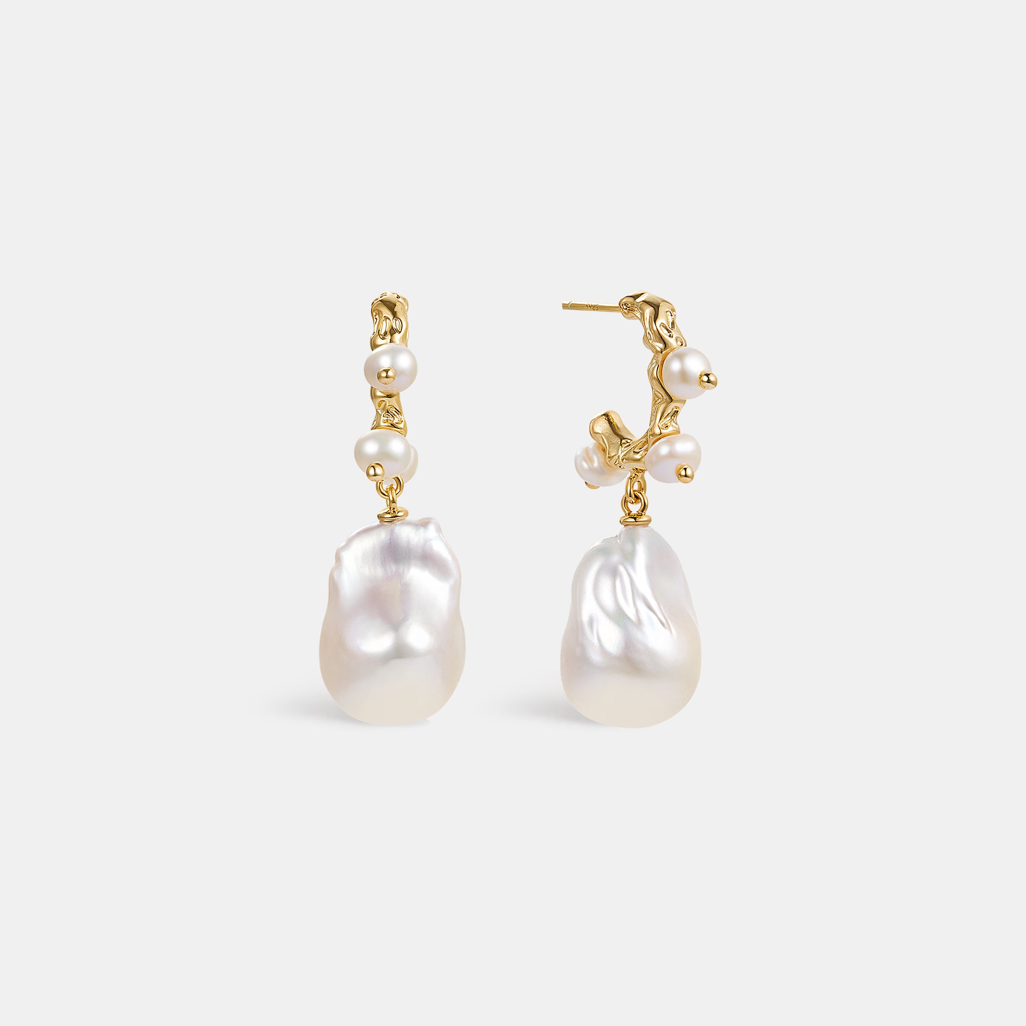 Waltz Baroque Pearl Earrings