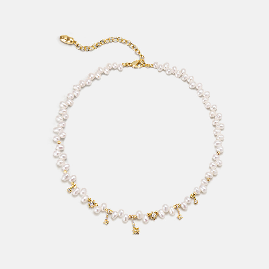 Polaris Pearl Necklace