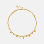 Cat Charm Chain Necklace