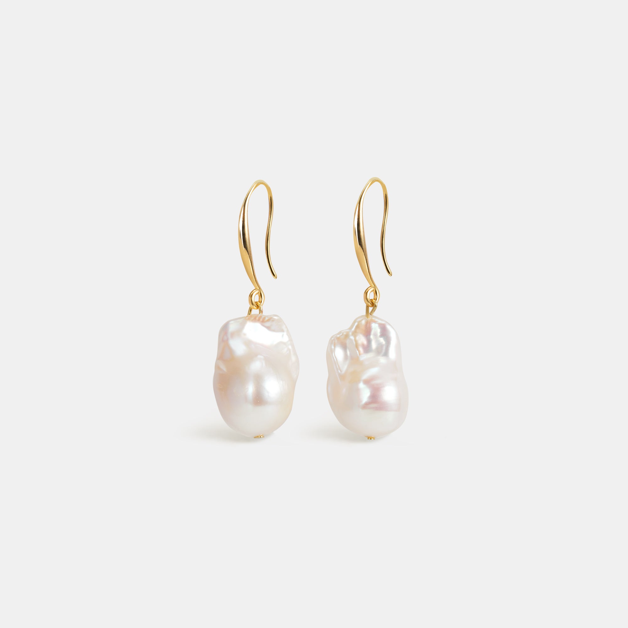 Breaking Dawn Baroque Pearl Earrings