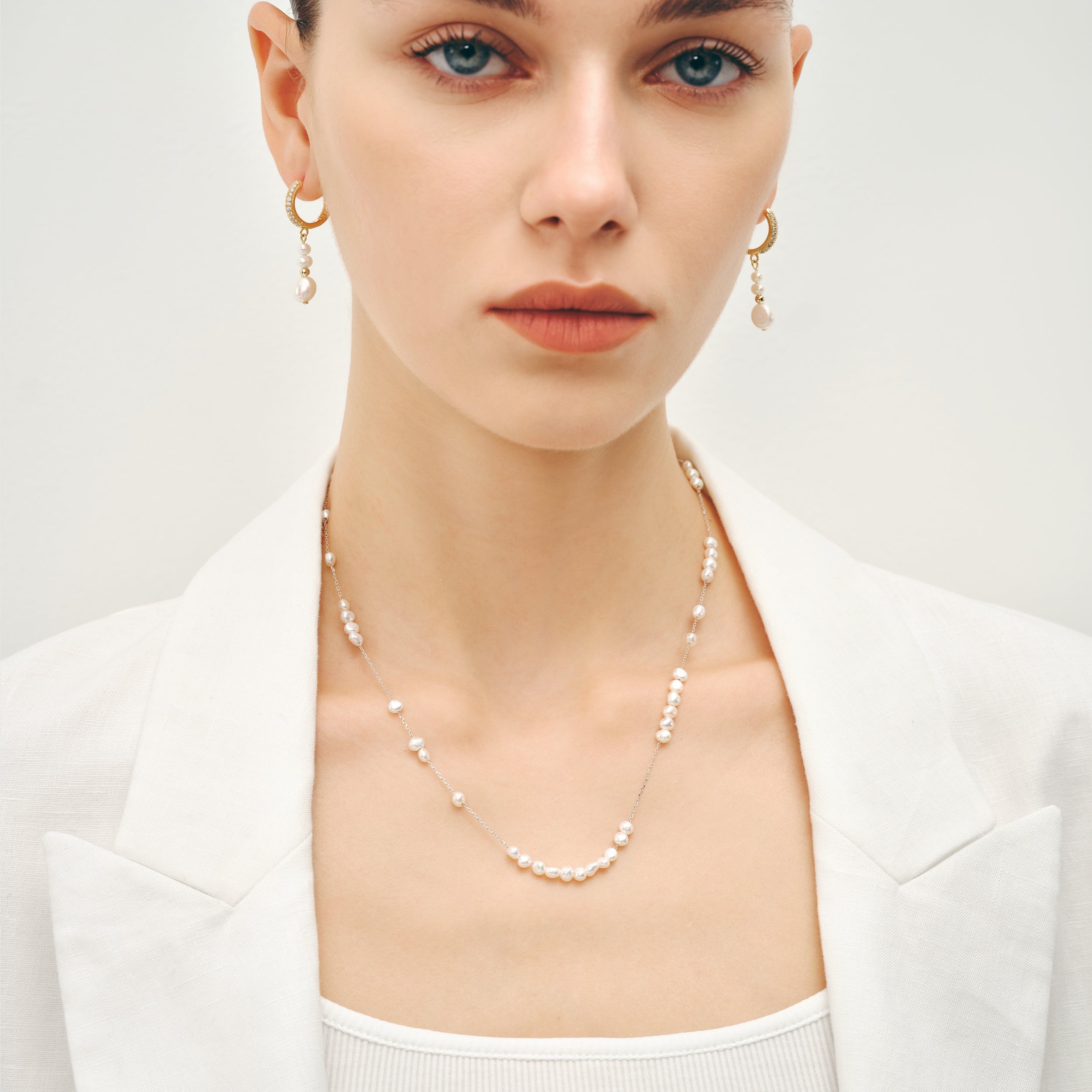 Moonlight Pearl Necklace