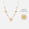 Celestial Star CZ Pendant Necklace