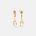 Champagne Moment Pearl Drop Earrings