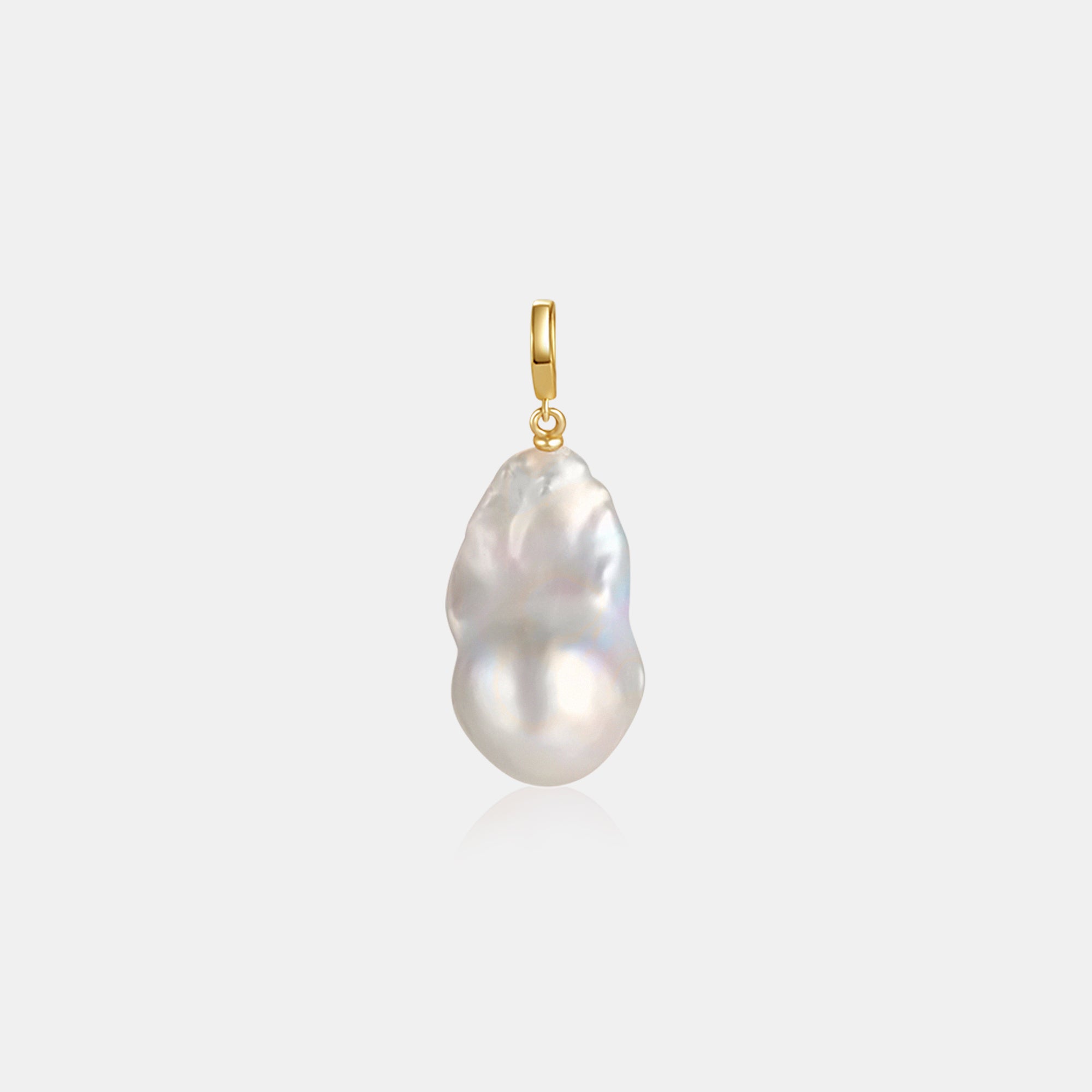 Custom Baroque Pearl Pendant Necklace