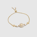 Celestial Star Pearl Adjustable Bracelet
