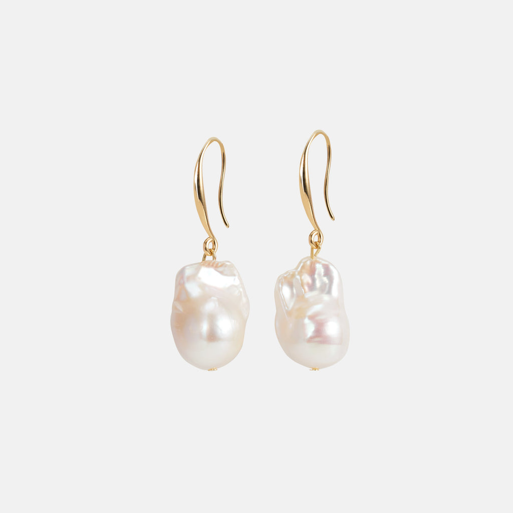 Breaking Dawn Baroque Pearl Earrings