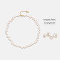 Irregular Choker Pearl Necklace