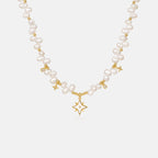 Radiant Star Pearl Necklace