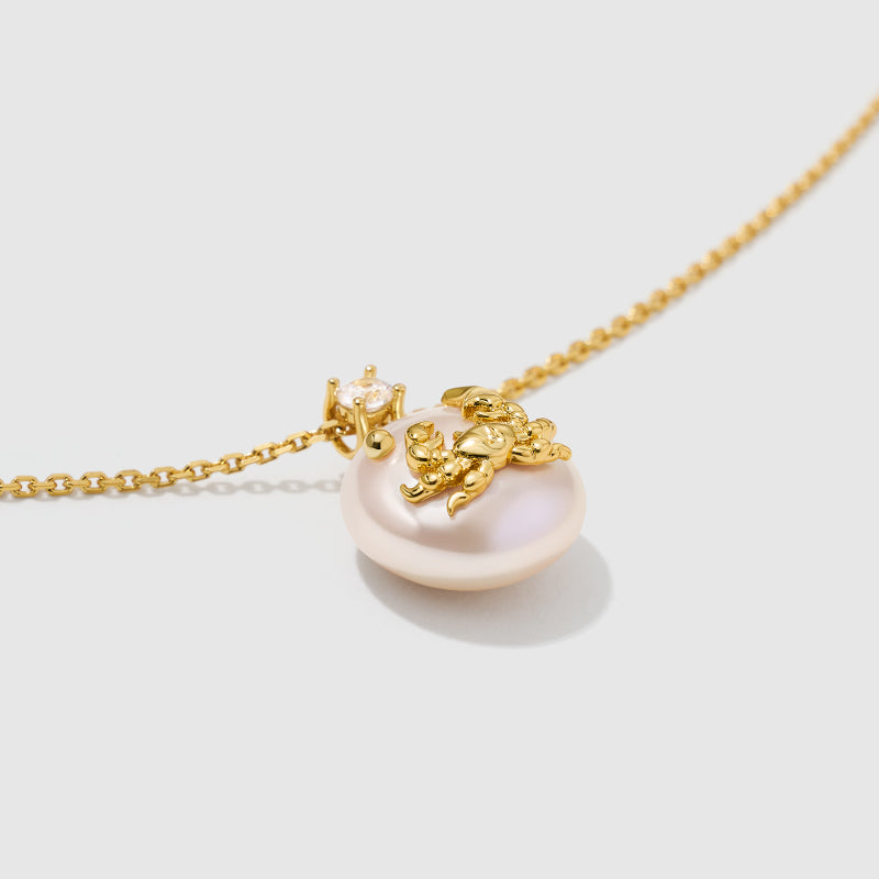 Zodiac Stellar Pearl Necklace