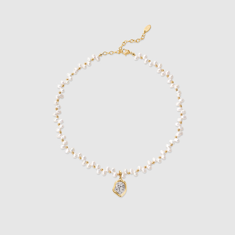 Zodiac Pearl Necklace