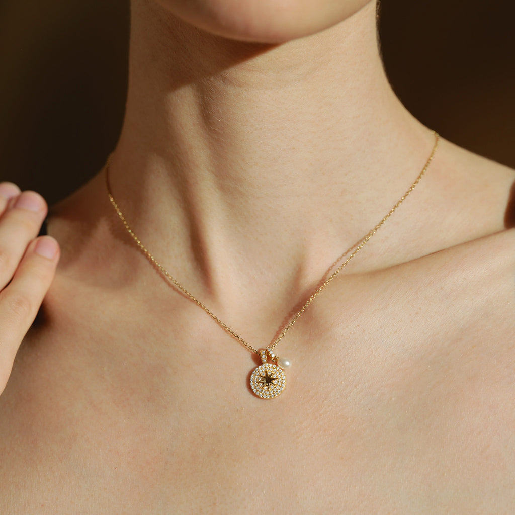 Celestial North Star Necklace