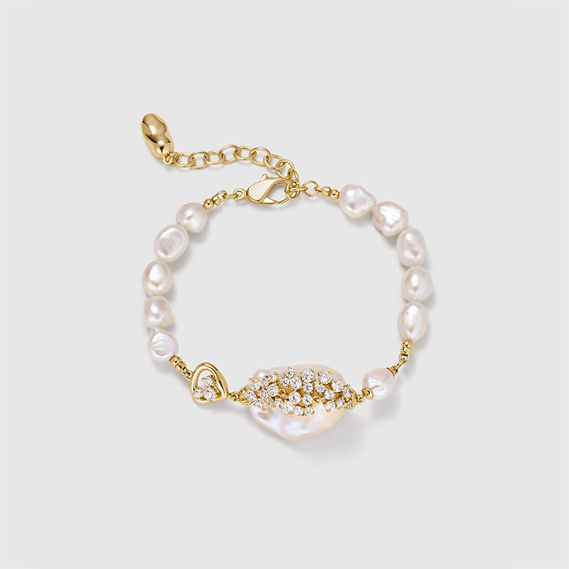 Drift Sand Baroque Pearl Bracelet