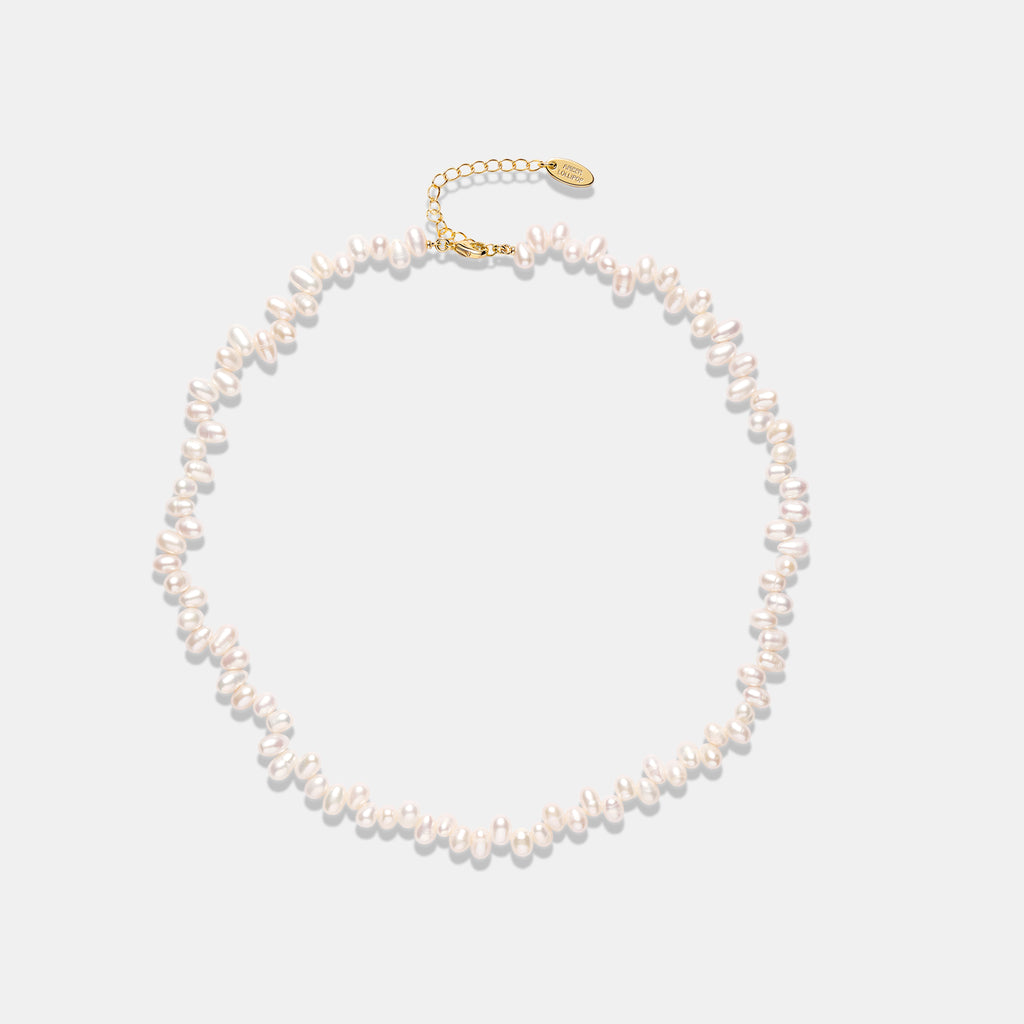 Irregular Choker Pearl Necklace