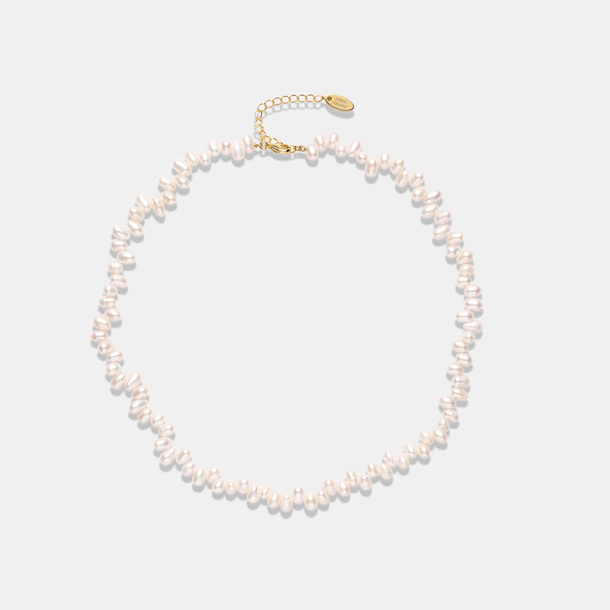 Irregular Choker Pearl Necklace
