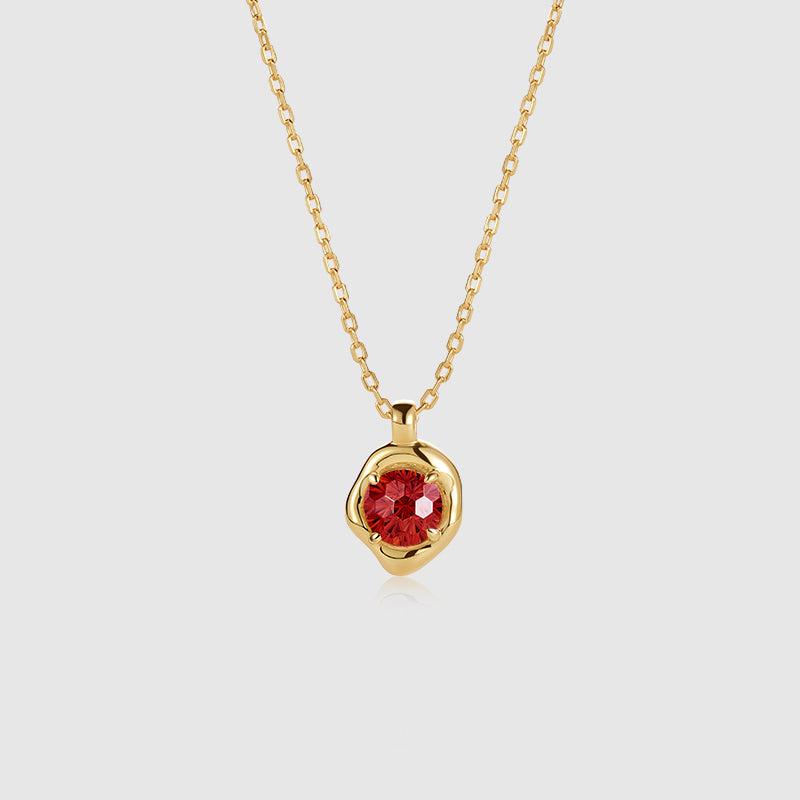 Fireworks CZ Stone Necklace