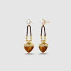 Oracle Tiger’s Eye Drop Earrings