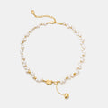 Lucky Heart Pearl Necklace