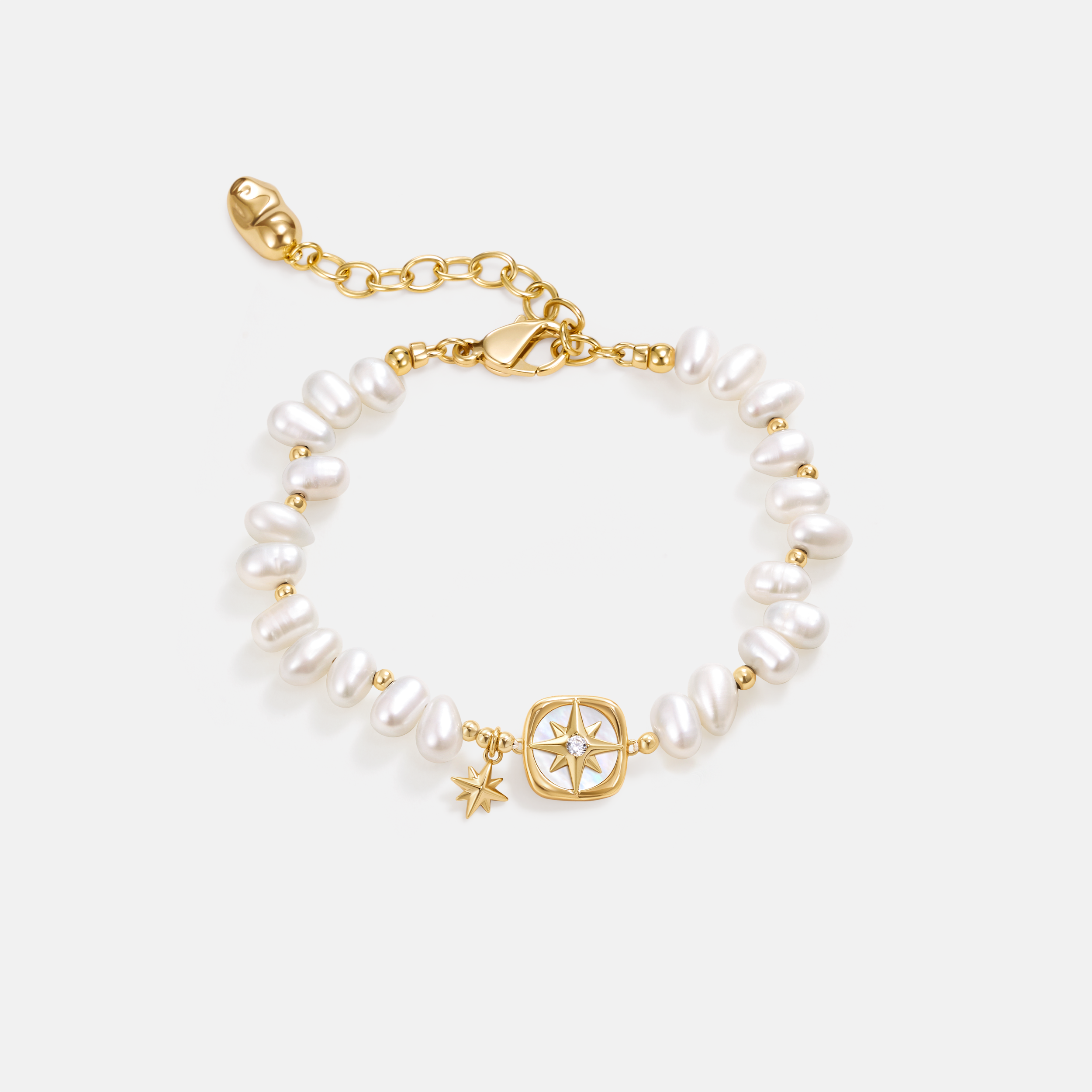 Radiant Star Pearl Bracelet