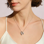 Soaring Balloon Silver Necklace