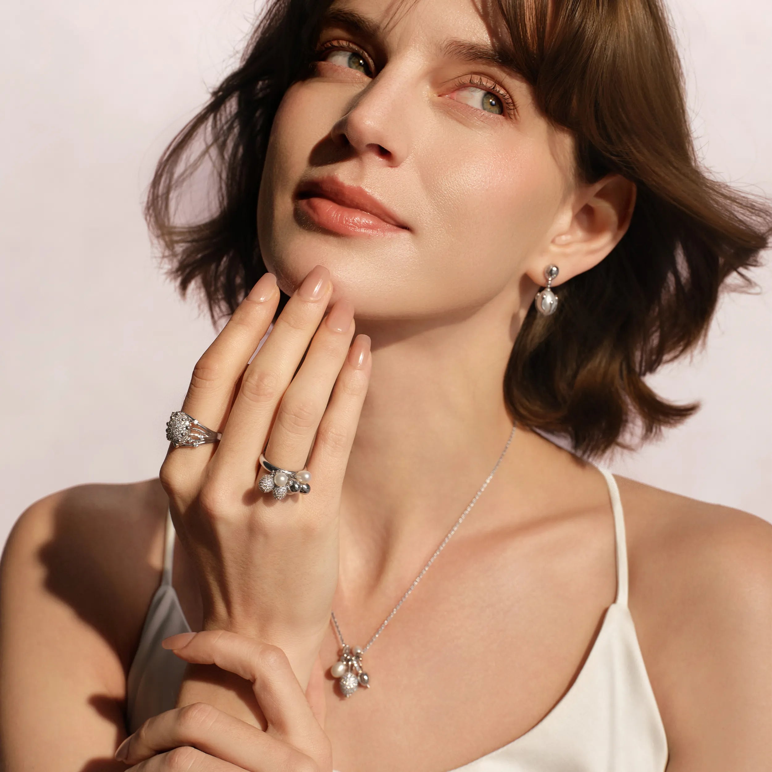 Soaring Balloon Silver Ring